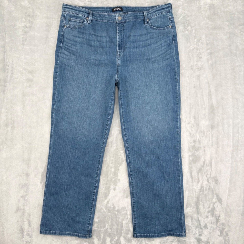Buffalo David Bitton Jeans Womens 20/40 (Fits 40x30)‎ Alyssa High Rise Straight
